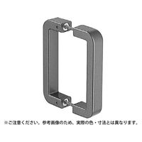 シロクマ DZー30 角形取手(両面用)100ミリ ゴールド 1セット(2パック)（直送品）