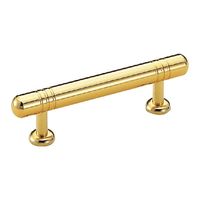 シロクマ HBー19 ポールハンドル小小純金 1セット(3パック)（直送品）