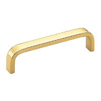 シロクマ HBー51 角形ハンドル細形小金 1セット(2パック)（直送品）