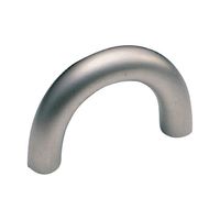 シロクマ HBー75 14ΦU形ハンドルパールホワイト 1セット(2パック)（直送品）