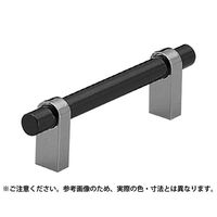 シロクマ HBー77 キャビネハンドル80ミリ パールニッケル 1セット(2パック)（直送品）