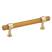 シロクマ HCー17 ミルキーハンドル100ミリ 琥珀/純金 1セット(2パック)（直送品）