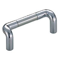 シロクマ HCー22 アローハンドルL型90ミリ 鏡面磨/クローム 1セット(3パック)（直送品）