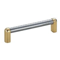 シロクマ HCー28 リバティーハンドル120ミリ 鏡面磨/純金 1セット(3パック)（直送品）