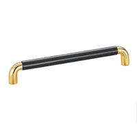 シロクマ HCー42 ベルナルドハンドル200ミリ ダークB/純金 1セット(2パック)（直送品）