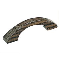 シロクマ HWー12 弓形ハンドル小ダークブラウン 1セット(4パック)（直送品）