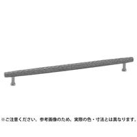 シロクマ HWー15 サフランハンドル260ミリ 白木ウッド/クローム 1セット(2パック)（直送品）