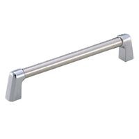 シロクマ HZー56 グラミーハンドル200ミリ 鏡面/クローム 1セット(3パック)（直送品）