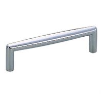 シロクマ HZー60 スレンダーハンドル90ミリ クローム 1セット(3パック)（直送品）