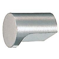 シロクマ KBー1 円筒ツマミ12径ホワイト 1セット(4パック)（直送品）