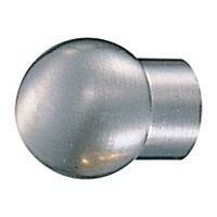 シロクマ KBー13 モナリザツマミ小小ホワイト 1セット(4パック)（直送品）