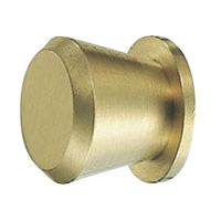 シロクマ KBー24 円垂ツマミ小サテンゴールド 1セット(5パック)（直送品）