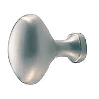 シロクマ KBー34 フットボールツマミ小小ホワイト 1セット(2パック)（直送品）