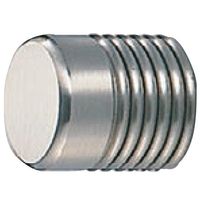 シロクマ KBー42 ナポリツマミ20径ホワイト 1セット(3パック)（直送品）