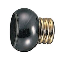 シロクマ ミラージュツマミブラック/純金 KB-61 1セット（4パック）（直送品）