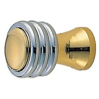 シロクマ ドリアツマミ純金/クローム KB-76 1セット（3パック）（直送品）