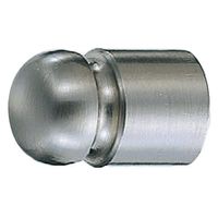 シロクマ KBー93 リゾートツマミ15径ホワイト 1セット(3パック)（直送品）