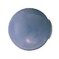 シロクマ KTー1 ボールツマミ中ブルー 1セット(5パック)（直送品）