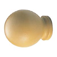 シロクマ KWー22 ブロウツマミ30径ライトオーク 1セット(2パック)（直送品）