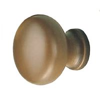 シロクマ KWー23 クローゼットツマミ33径オーク 1セット(2パック)（直送品）