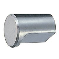 シロクマ KZー1 円筒ツマミ30径ホワイト 1セット(2パック)（直送品）