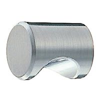 シロクマ KZー2 ニューカットツマミ20径ホワイト 1セット(4パック)（直送品）