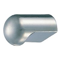 シロクマ KZー4 ULツマミ15径ホワイト 1セット(4パック)（直送品）