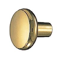 シロクマ KZー22 カスタムツマミ25ミリ 金 1セット(3パック)（直送品）