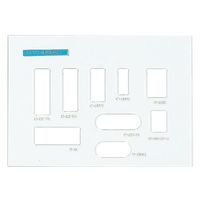 シロクマ MHー11 透明型板(ステン製品用) 1パック（直送品）