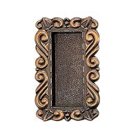 シロクマ MZー3 唐草戸引手小GB 1セット(5パック)（直送品）