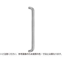 シロクマ NOー166S 丸棒取手片面オン600ミリ ヘアーライン 1パック（直送品）