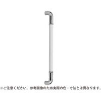 シロクマ NOー167 丸棒取手大鏡面/ブラウン 1パック（直送品）