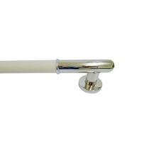 シロクマ 丸棒ニギリバー600ミリ 鏡面/アイボリ NO-701 1パック（直送品）