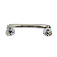 シロクマ NOー753 丸棒ニギリバー小クローム 1パック（直送品）