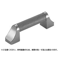 シロクマ Pー25 スペースハンドル小クローム/黒 1セット(3パック)（直送品）