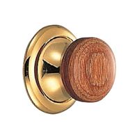 シロクマ PKBー5 甲丸ツマミラッチ付35ミリ 用金ウッド 1セット(2パック)（直送品）