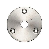 シロクマ PSー3 ドアー取手用丸座60径ヘアーライン 1セット(4パック)（直送品）