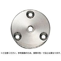 シロクマ PSー3 ドアー取手用丸座45径鏡面 1セット(2パック)（直送品）