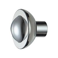 シロクマ STー65 花椿ツマミ25径鏡面 1セット(3パック)（直送品）