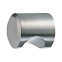 シロクマ STー14 面取円筒ツマミ20径ヘアーライン 1セット(4パック)（直送品）