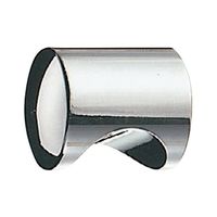 シロクマ STー15 甲丸円筒ツマミ22径鏡面 1セット(3パック)（直送品）