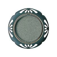 シロクマ Tー181 黒花菊透グレバー中焼付塗装 1セット(4パック)（直送品）