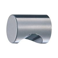 シロクマ チタンニューカットツマミ20径シルバー TI-10 1個（直送品）