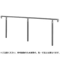 シロクマ アプローチ手摺 （U）チーク・シルバー AP-13U 1パック（直送品）