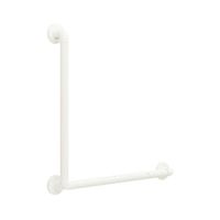 シロクマ BRー176L ドコデモ手摺 L形蓄光600×400アイボリ 1パック（直送品）