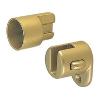 シロクマ BRー78R 脱着ブラケット(右)35径AG 1パック（直送品）