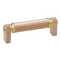 シロクマ HCー7 ロリエハンドル小白木ウッド 1セット(2パック)（直送品）