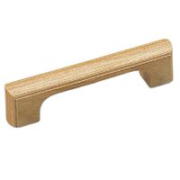 シロクマ HWー5 ウッドアズサ1号ハンドル大白木ウッド 1セット(2パック)（直送品）