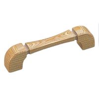 シロクマ HWー6 ウッドアズサ2号ハンドル大白木ウッド 1セット(2パック)（直送品）