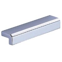 シロクマ HZー65 ネッスルハンドル90ミリ クローム 1セット(4パック)（直送品）